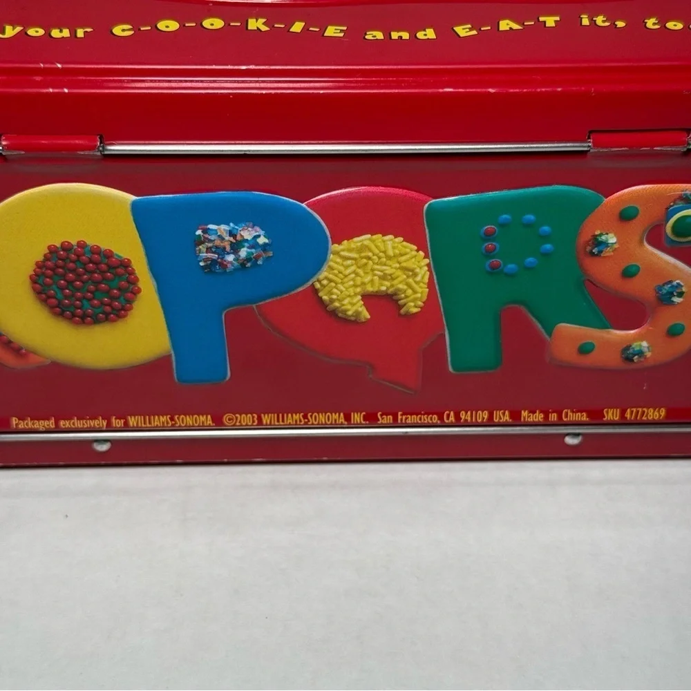 Vintage Alphabet Cookie Cutters